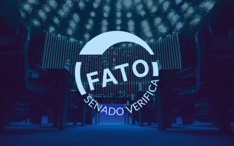Imagem apontando que o fato foi verificado pelo Senado Verifica