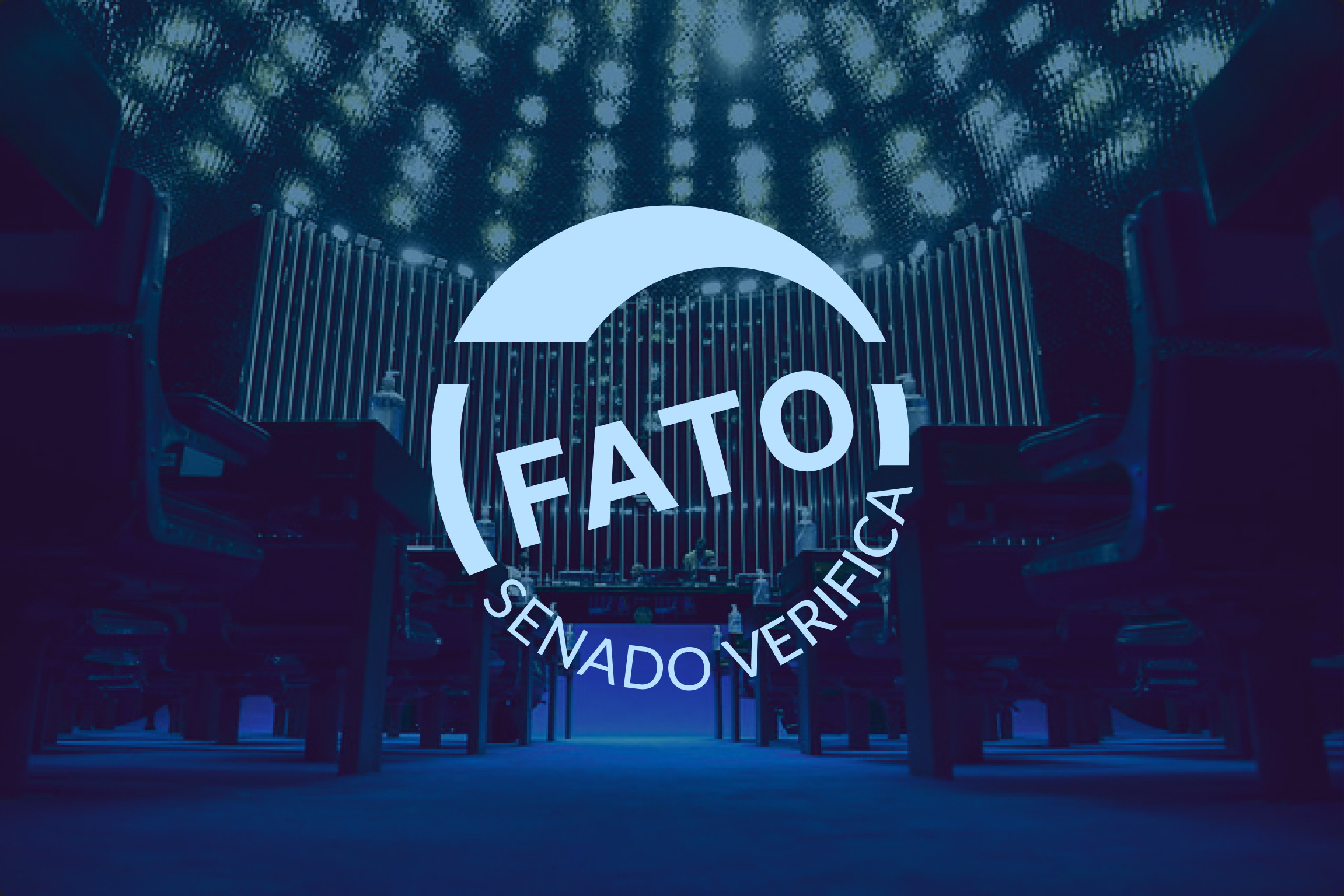 Imagem apontando que o fato foi verificado pelo Senado Verifica